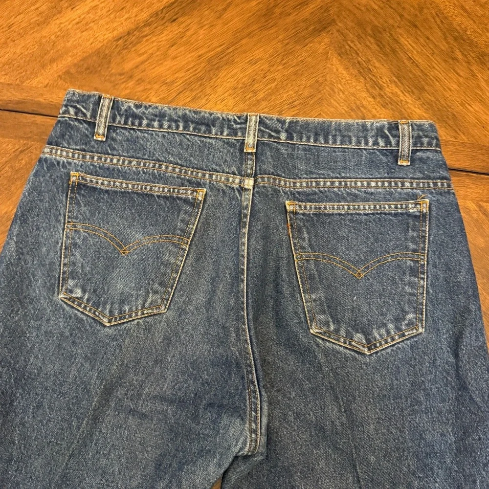 Vintage Levis Orange Tab Jeans Mens 33x30 Medium‎ Wash Blue Straight Leg Denim